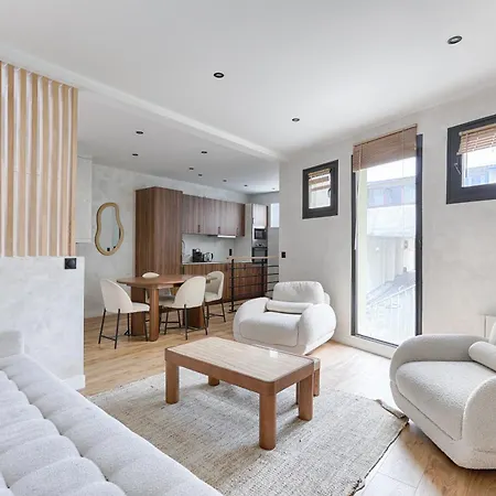 Maison De Charme Au Coeur De Batignolles Appartamento Parigi